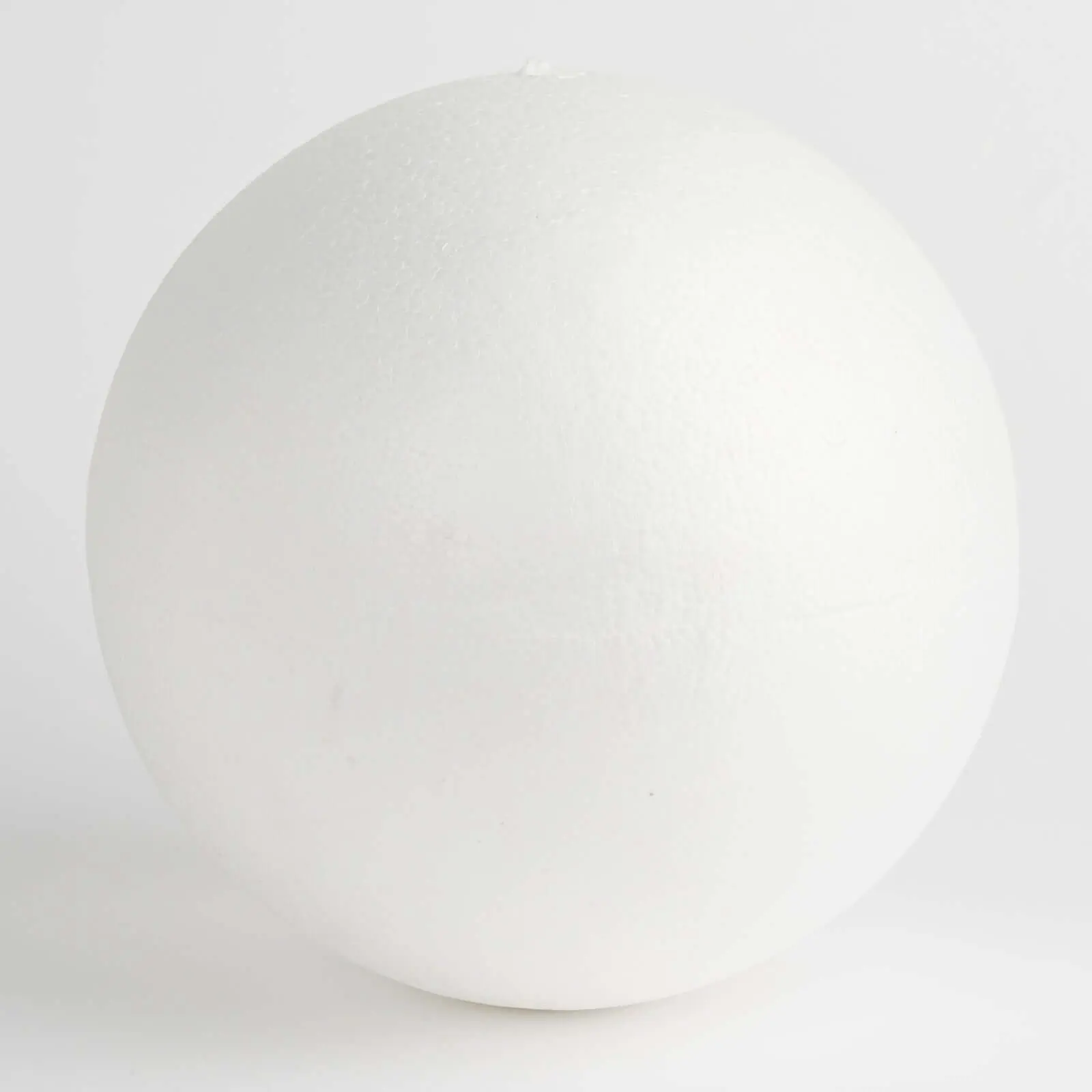 2-Pack 10-in White Styrofoam Balls, Large Size, for Adults' DIY Projects, Arts and Crafts Supplies, House Decoration, 10 Inches