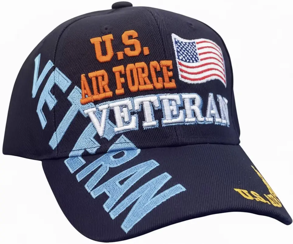 U.S Air Force Veteran Cap Blue  0056
