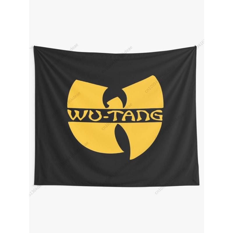 60in x 40in  home decor banner Wu Tang Poster Tapestry Room Wall Decor Funny Tapestries Bedroom Room Background Cloth Concert Banner Flags Aesthetic Wallpapers funny hanging poster fan bedroom living room gift