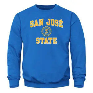 San Jose State University Heritage Sweatshirt (Royal Blue)