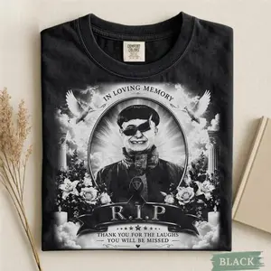 Memorial Shirt, In Loving Memory Tribute Tee, Fan Gift, Rest In Peace Graphic T-Shirt, Unisex Concert Apparel