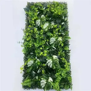 Artificial Plant Wall Panel, 1 Count Faux Plant Privacy Screen, Indoor & Outdoor Garden Yard Decoration, Home Decor Supplies, Artificial Boxwood Panel