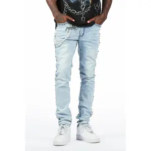 Tyce Light Blue Pearl Slim Fit Jean