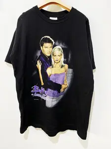 90s Buffy The Vampire Slayer Movie short sleeve T shirt Men Women tee