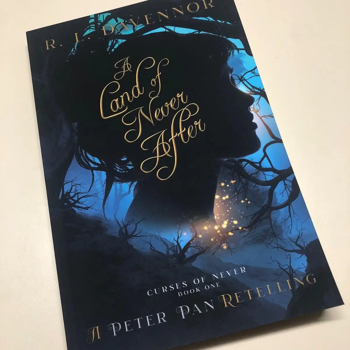 A Land of Never After: LGBT Peter Pan Retelling - Regular Edition Signed Paperback Book + Character Art!