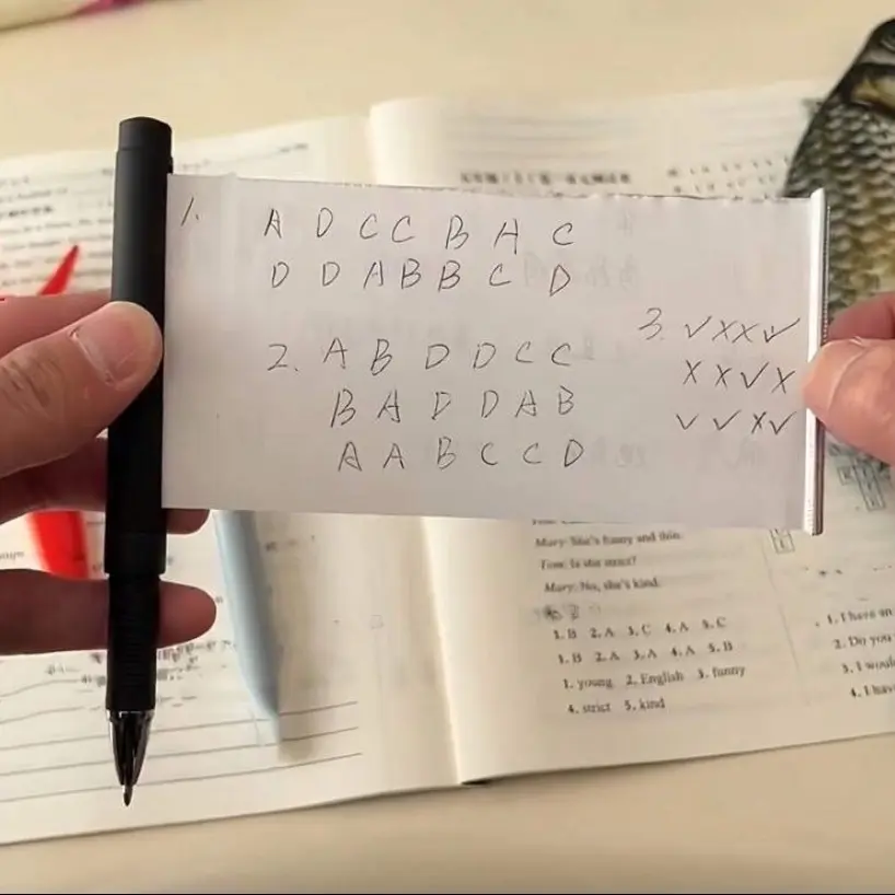 Cheat Sheet Pen