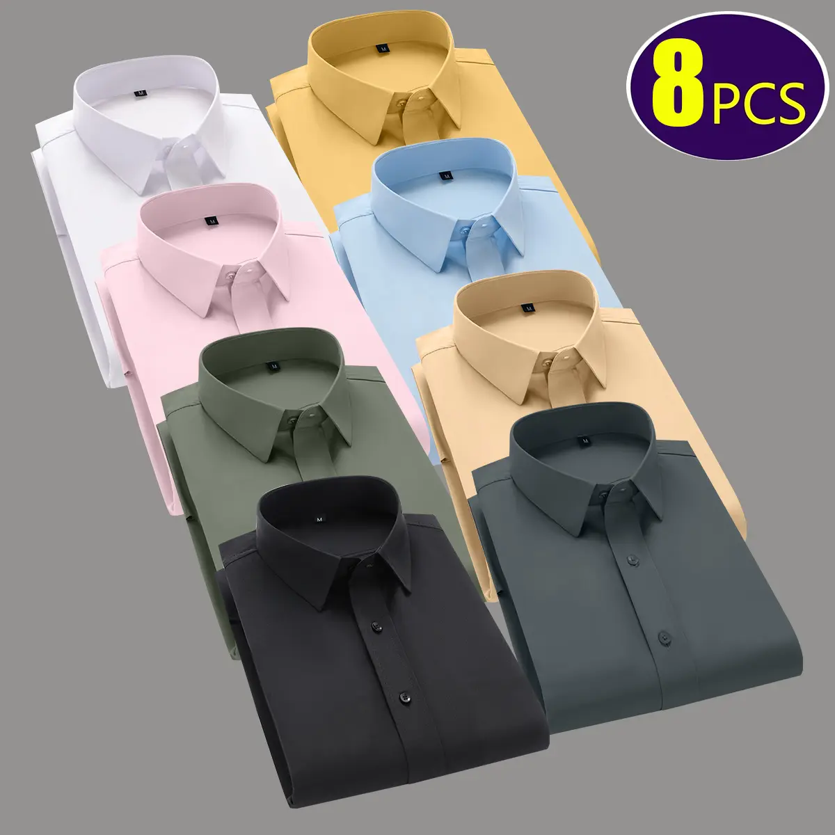 Black + Gray - Green + Khaki + Pink + Light Blue +