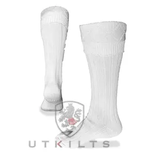 Kilt Hose – Heritage, White