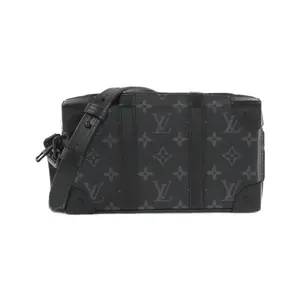 Pre-owned Louis Vuitton Canvas Shoulder Bags Monogram Eclipse Soft Trunk Wallet shoulder bag