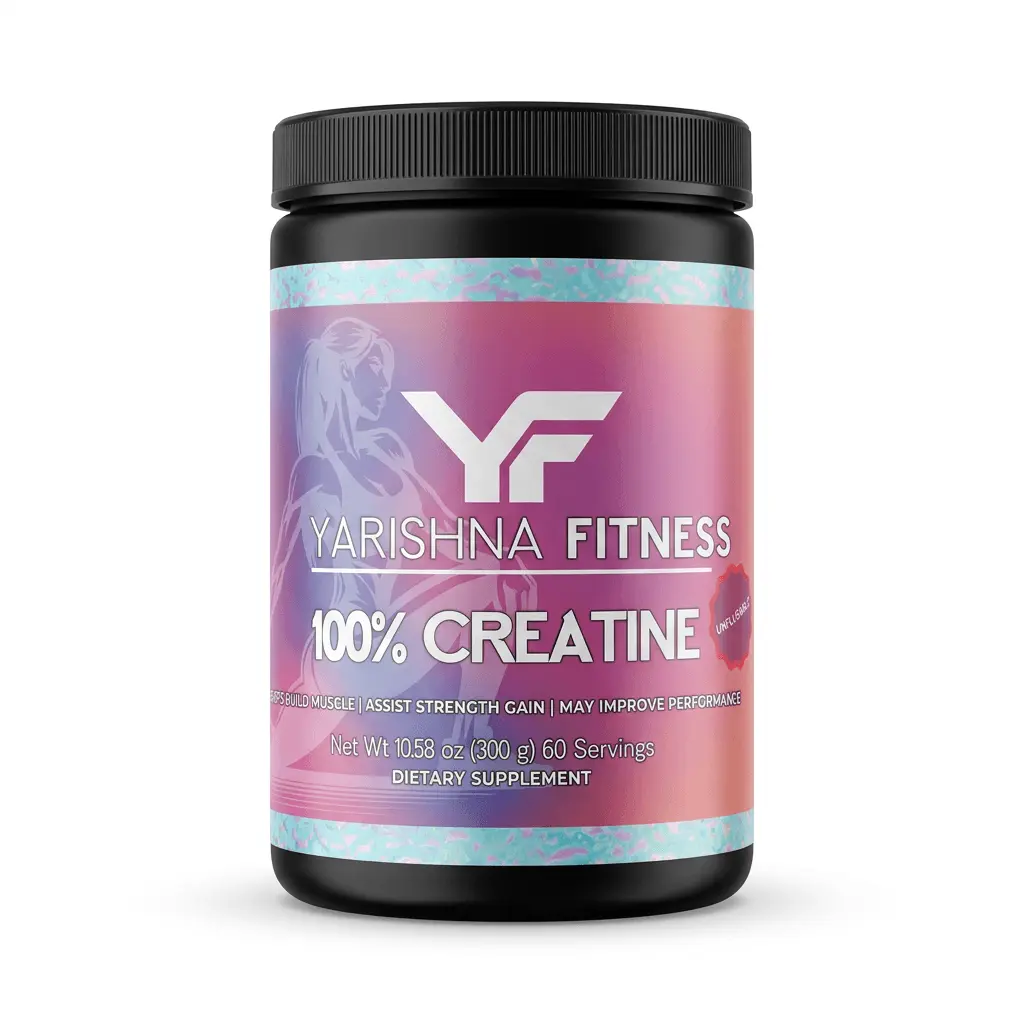 Yarishna Fitness 100% Creatine Monohydrate Powder – Unflavored – 60 Servings Fitness Healthcare Supplement High Potency Supplement