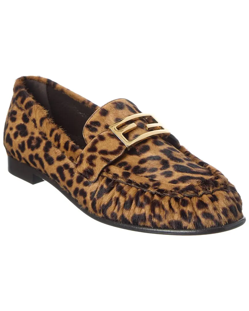 FENDI Baguette Haircalf Loafer