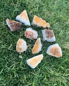 Citrine *Heat Treated* Amethyst Clusters