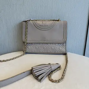 Pre-owned Tory Burch Tory Bouch Fleming Lambskin Shoulder Bag