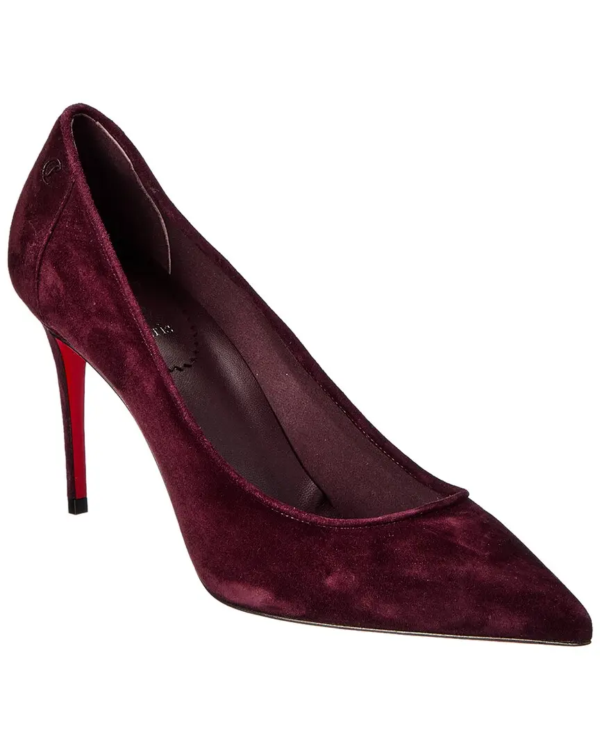 Christian Louboutin Kate 85 Suede Pump