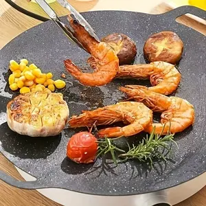 Non-Stick Frying Pan 11-Inch, Ideal for Steaks & Pancakes, Perfect for Outdoor Bbqs, Durable Design, Easy Clean-Up