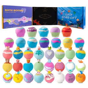 IYOKUJI CLUB 36-Piece Bath Salt Gift Set (3 boxes × 12 pieces)  Deep Sea, Zodiac, and Luxury Black Gift Box Themes | Natural Essential Oils, Rich Lather—The Perfect Self-Care Gift for Her