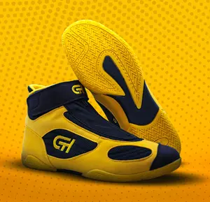 XXV Wrestling Shoe Navy/Yellow