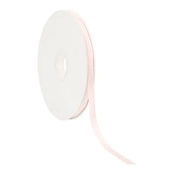 Pearl Pink Solid color Double Face Satin Ribbon Gift wrapping Satin Craft Fabric Ribbon for Gift Wrapping, Floral Bouquets, Wedding Party Decoration, craft ribbon