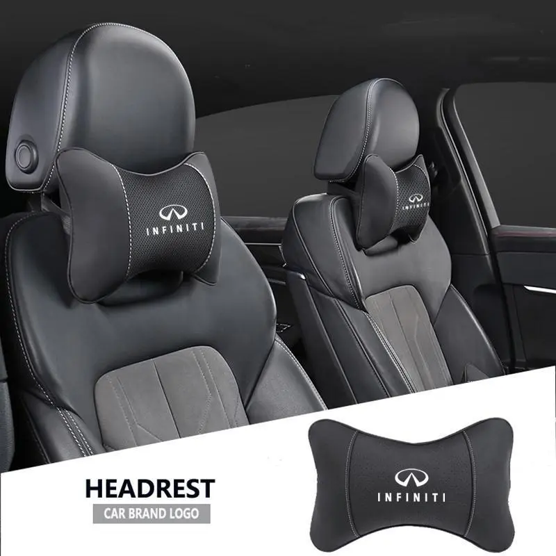 2-Pack Memory Foam Headrest & Lumbar Support Set – Compatible With