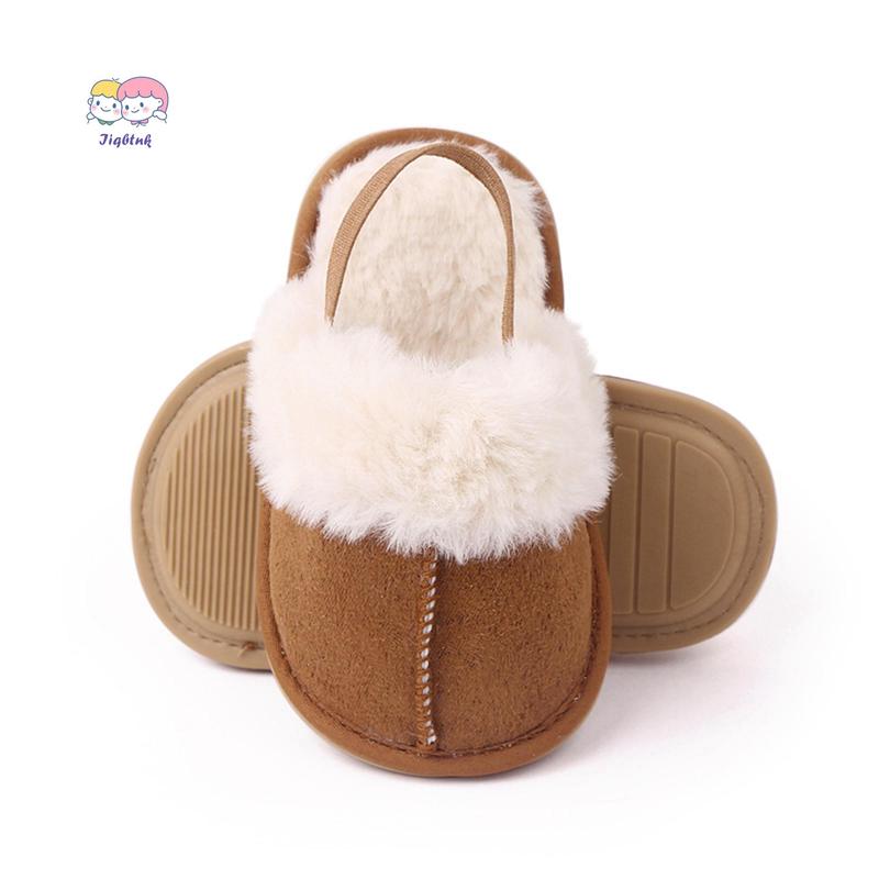 Fluffy Baby Slides Slippers Soft Plush Warm Non Slip House Shoes for Toddlers Boys Girls Winter Indoor Outdoor Fluffy Baby Slides Slippers Soft Plush Warm Non Slip House Shoes for Toddlers Boys Girls Winter Indoor Outdoor