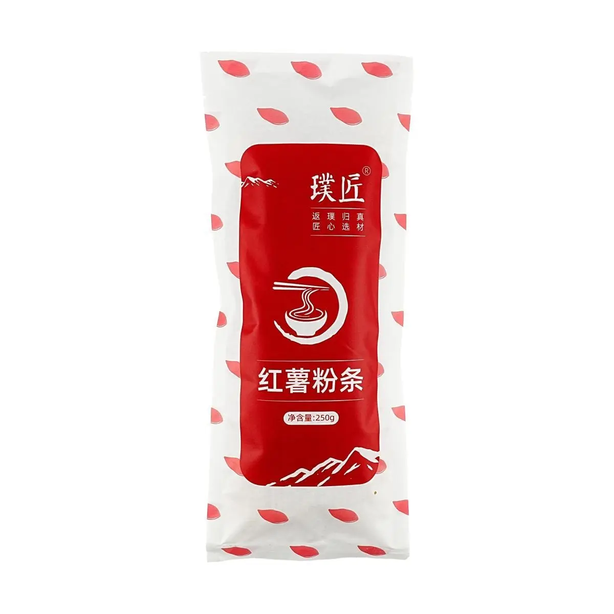 PUJIANG Sweet Potato Noodles 250g - Authentic Sichuan Vermicelli for Hot Pot, Chewy & Smooth Texture, 100% Pure Potato Starch
