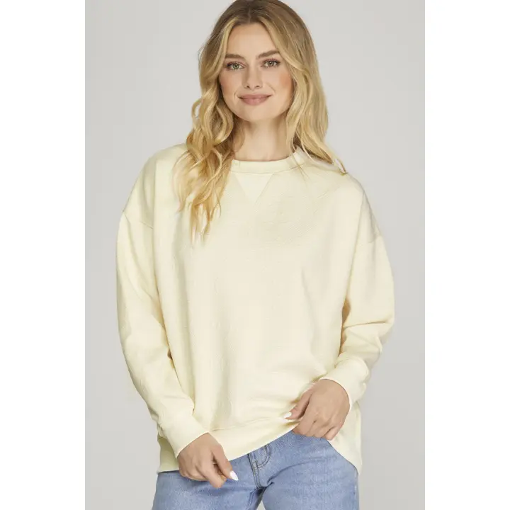 SMILEY FACE SWEATER