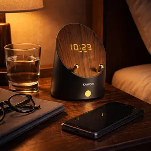 Wooden Speaker Smart Induction Speaker Phone Holder
