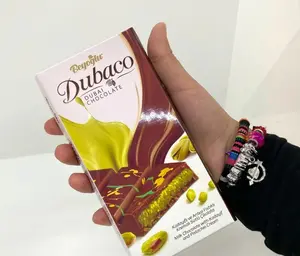 Dubai Chocolate Bar Dubaco Crispy Kadayif Dubai Milk Chocolate - 200g enko enjou