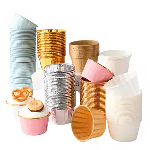 50 pcs Small Mini Pack Muffins Cup Paper Cupcake Wrappers Baking Cups Cases Muffin Boxes DIY Cake Tools Kitchen Baking Supplies
