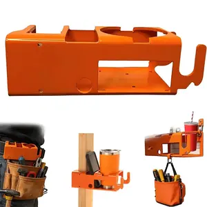 1pc - Orange Wall - Mounted Multi - Functional CupNo import chargesHolder - 3 - In - 1, Mobile Phone And Accessory Storage RadkSuitable For Storage In Terraces, Garages And Outdoor Areas, UtilityHooks