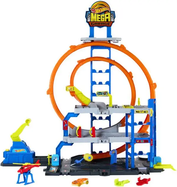 Hot Wheels City Mega Garage  [COLLECTIBLES] Toy Car