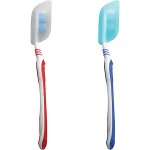 Coghlan's Silicone Toothbrush Cover 2-Pack - Blue/White
