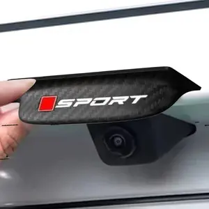 2pcs Universal Car Rear Camera Rain Cover, Easy Install/remove, Abs Material, Multi-Color Options, Clear Vision in Rainy Weather, Automotive Car Accessories
