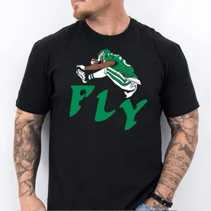 FLY SAQUON, Philadelphia Football T-Shirt