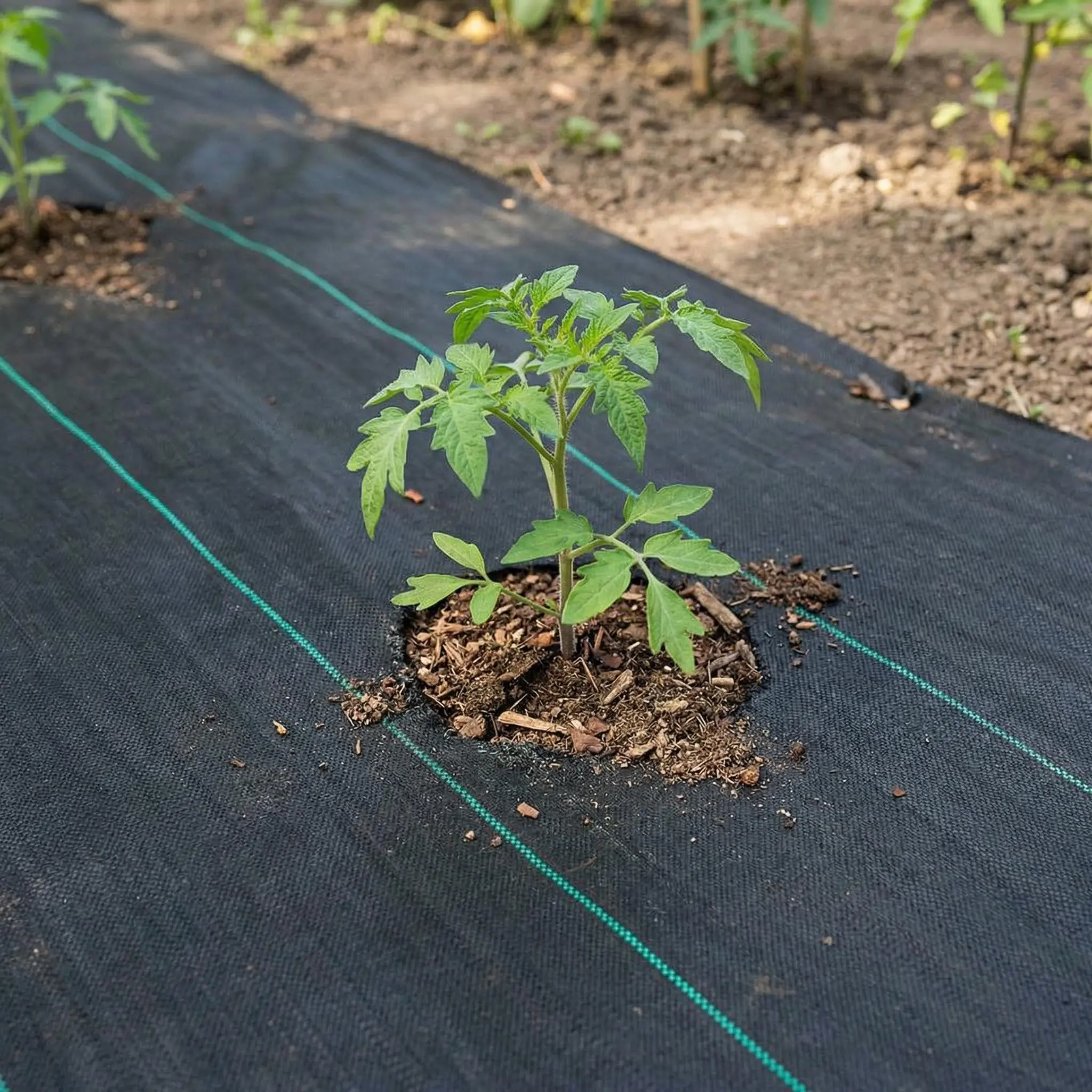 6x300 FT Weed Barrier Fabric,3.2 Oz Heavy Duty Landscape Fabric, Durable Ground Cover Weed Block for Gardening, Weed Control