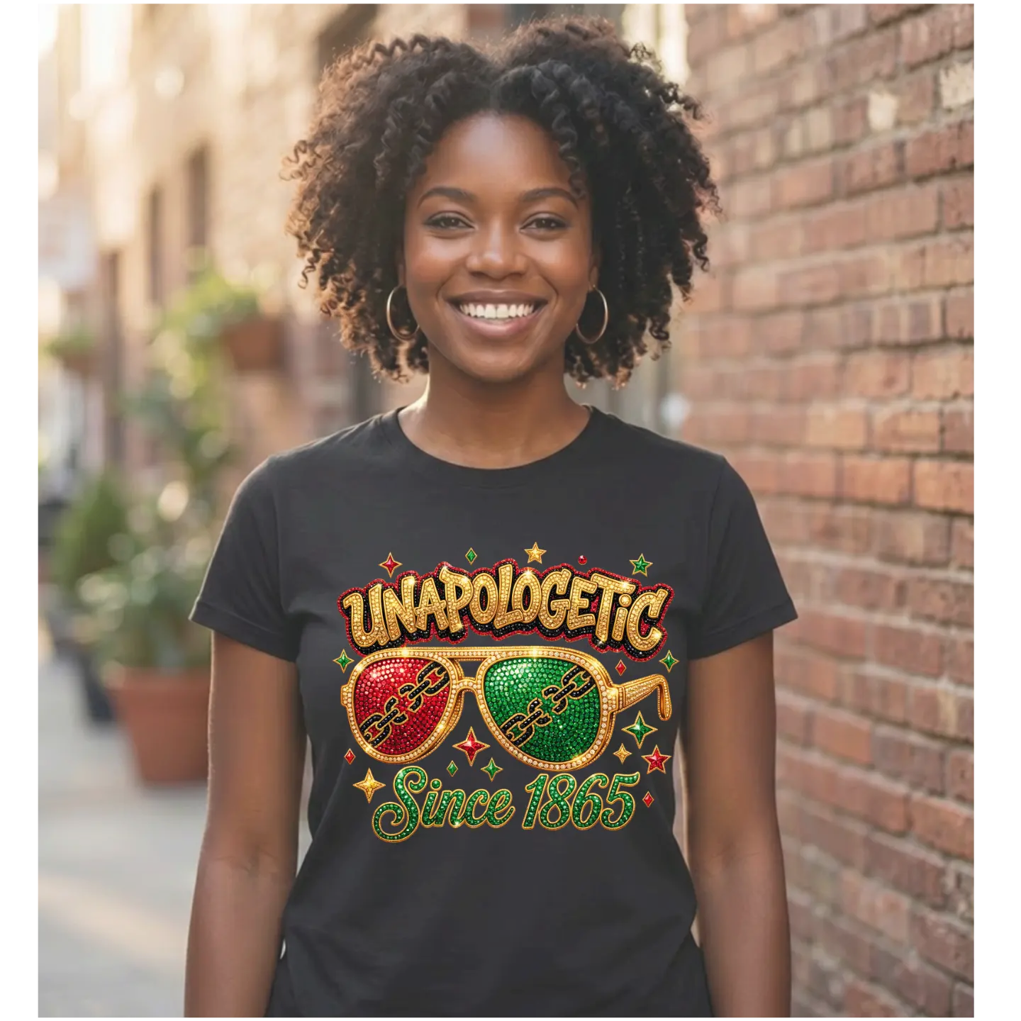 Juneteenth-Inspired Direct-to-Film Heat Transfer (10in) - Easy-to-Apply, Medium-to-Firm Ready-to-Press Embossing Graphic, Hot or Cold Peel DIY Supply for T-Shirts, Tote Bags (Specialty Printmaking Supply)
