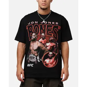 UFC by Culture Kings Jon Jones Heavy T-Shirt Black