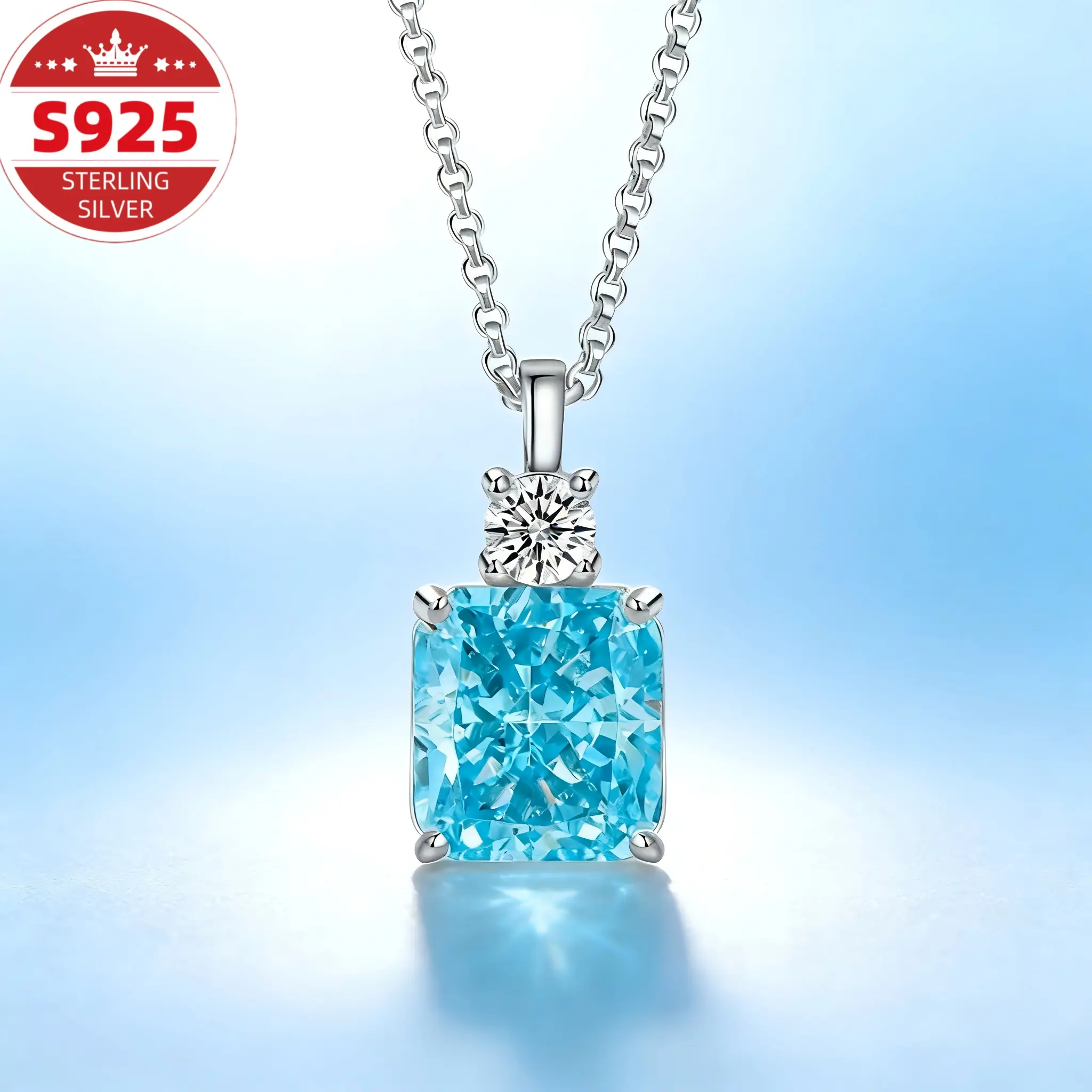 S925 sterling silver women’s necklace, vintage elegant design; women’s jewelry—high-quality piece, perfect gift for Valentine’s Day, Mother’s Day, Easter, and Carnival/Halloween.