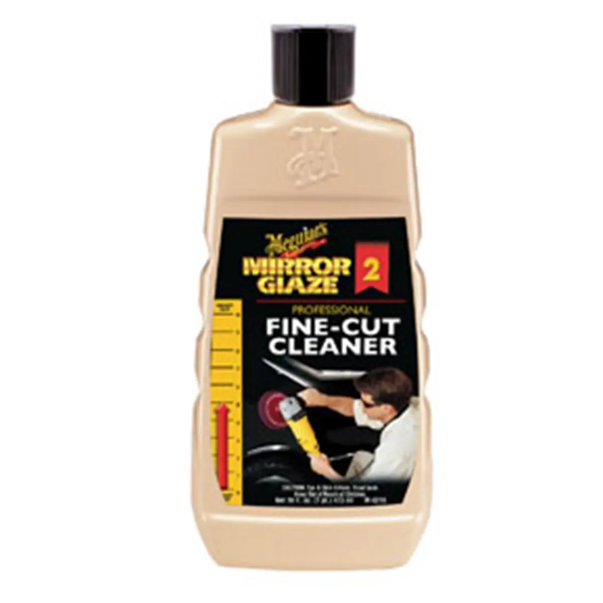 212 MAIN Meguiars M0216 Fine-Cut Cleaner - Automotive Mildly Abrasive Surface Solution for Vehicle Flaw Removal