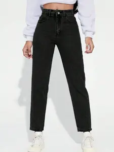 High Waist High Stretch Rich Denim Jeans, Women's Fashion Jeans, Comfortable and Stylish, Perfect for Daily Wear, All Seasons