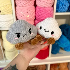 Cloud Buddy Handmade Crochet Plushie