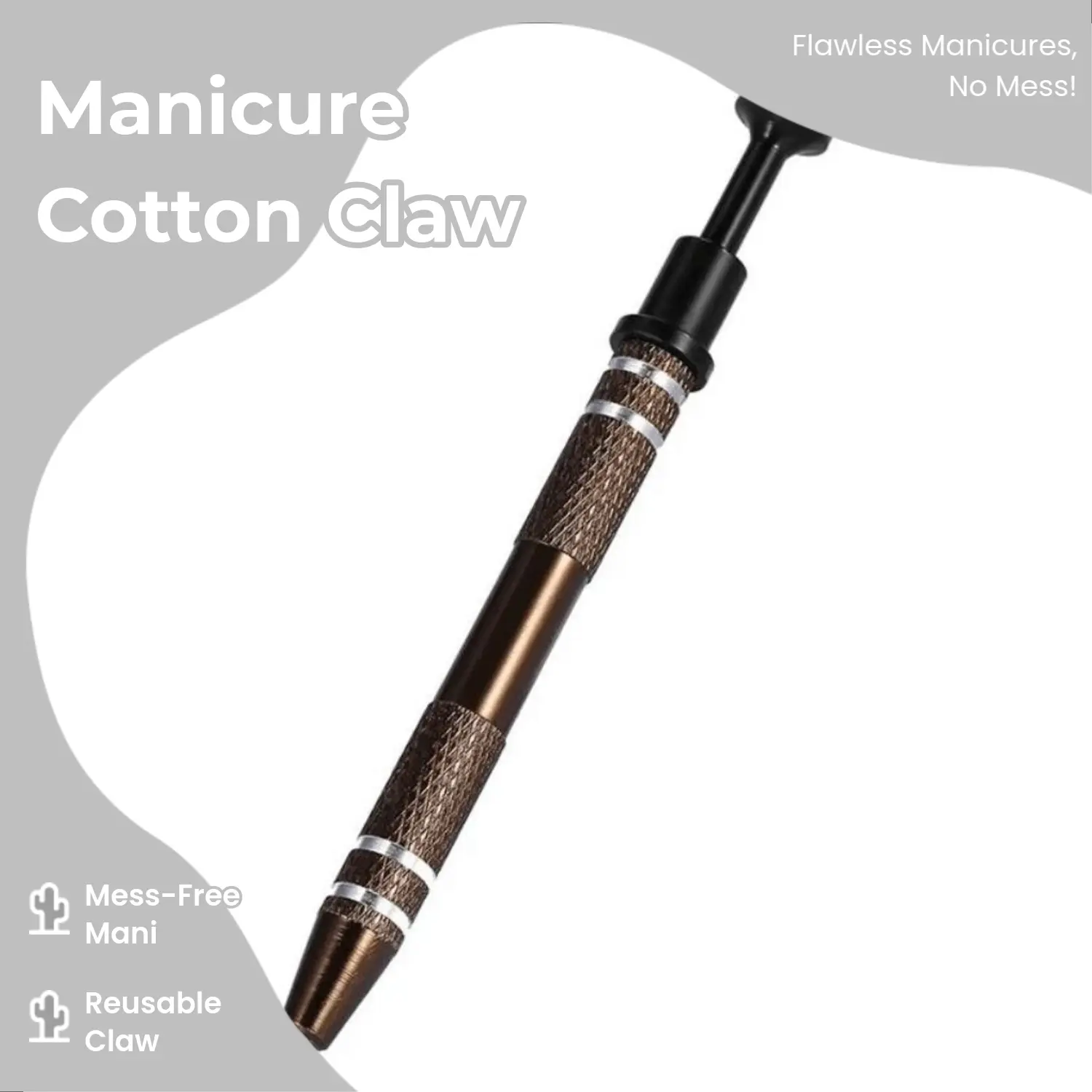 Manicure Saver Cotton Claw (Metal)