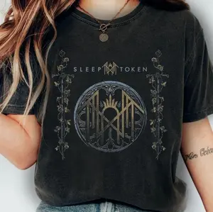 Vintage Sleep Token Logo Shirt Sleep Token Sword Sweatshirt Hoodie, Sleep Token Merch Gift, Tshirt, Comfort Color-Tshirt 1