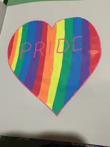 Pride Heart Stickers