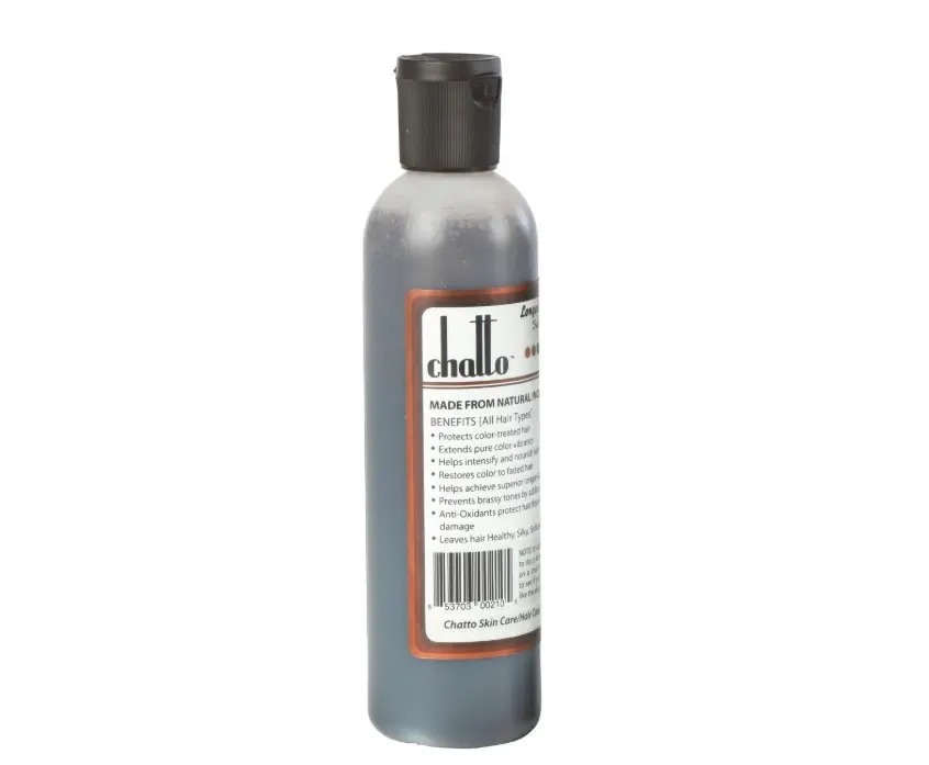 Longevity Natural Brunettes Enhancement Organic Color Shampoo | Color Depositing Toning Shampoo for Brown, Dark & Highlighted Hair – Enhances Shine – Gentle Cleansing for Hair & Scalp – Plant-Based Sulfate-Free Color-Treated Haircare