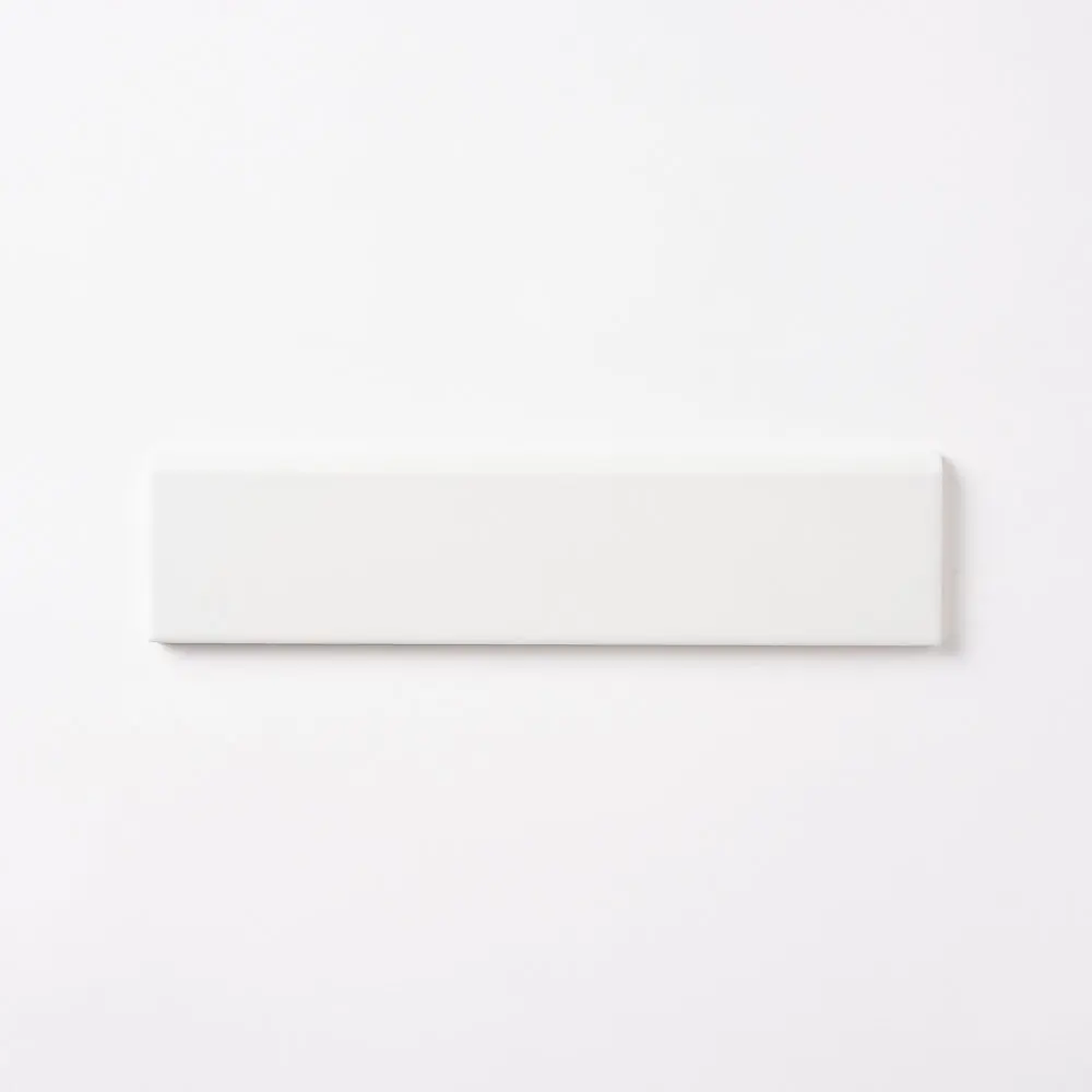 Venice Blanco 2x10 Bullnose Ceramic Tile Matte