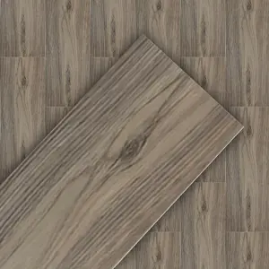50-Piece Self-Adhesive Vinyl Flooring Tiles, Waterproof Realistic Wood Grain Pattern, Durable PVC Floor Mats for Kitchen, Bathroom and Living Room