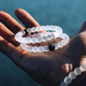Clear Lokai bracelet