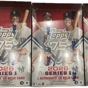 (#5BBB) 3 2026 Topps Series 1 Baseball Hobby Boxes (30 Team Break)