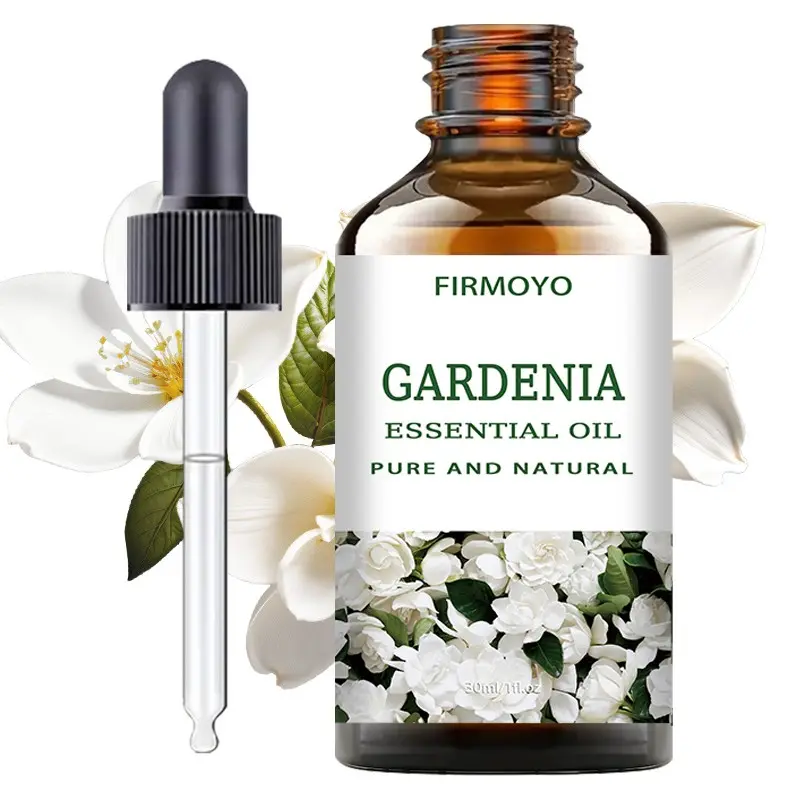 Pure Gardenia Essential Oil, a premium moisturizing fragrance oil suitable for nail, hair, and skin care, massage, bathing, and long-lasting fragrance. Suitable for both men and women—a must-have for beauty enthusiasts.